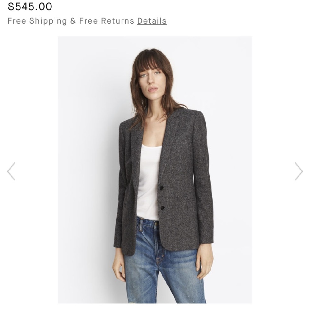 New Vince boy blazer size 10 retails $545